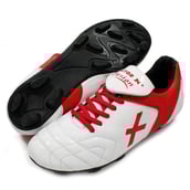 Vector X Fusion Football Shoes, Red/white 13