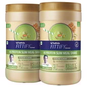 Saffola FITTIFY Gourmet Hi Protein Slim Meal Shake, 0.420 kg Pistachio Almond