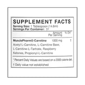 supplement - MusclePharm Carnitine Core, 0.473 L Citrus