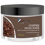 Kazima Coffee Facial Scrub,  100 g  for All Skin Types 