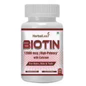 1 - HerbalLeaf Biotin,  120 tablet(s)  Unflavoured 
