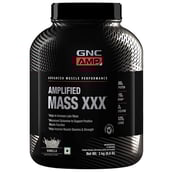 1 - GNC Amplified Mass XXX Powder,  6.6 lb  Vanilla 