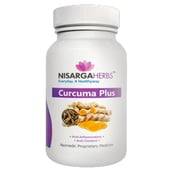 2 - Nisarga Herbs Curcuma Plus,  60 capsules 