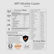 Supplement - MyFitFuel MFF Micellar Casein,  2.2 lb  Unflavoured 