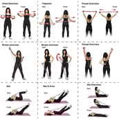 1 - Strauss Yoga Resistance Band, Red and Black Free Size