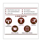 4 - MuscleBlaze Sparkling Protein Water (10g Protein) OP,  6 Piece(s)/Pack  Cola 