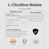 supplement - MyFitFuel Citrulline Malate 500 mg,  120 capsules  Unflavoured 