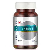 HealthKart Omega 3 1000mg with 180mg EPA and 120mg DHA OP,  90 softgels 