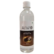 1 - Aiwo Extra Virgin Coconut Oil Raw Refined Cold Processed Unrefined,  500 ml 