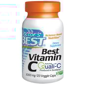 Doctor's Best Vitamin C Featuring Qauli-C (1000mg), 120 veggie capsule(s) Unflavoured