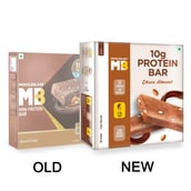 Tran - MuscleBlaze Mini-Protein Bar (10g Protein),  6 Piece(s)/Pack  Choco Almond