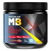 1 - MuscleBlaze Pre Workout Ripped OP,  0.55 lb  Raspberry Lemonade 
