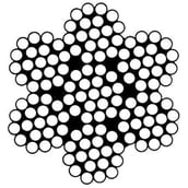 2 - B Fit USA Gym Wire 6 mm 30 Meters Rope,  PU Coated Cable Inside Steel 