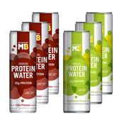 Combo - MuscleBlaze Sparkling Protein Water (10g Protein), 6 Piece(s)/Pack Refreshing Twin Flavour Pack