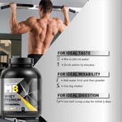 Benefits - MuscleBlaze Whey Premium,  4.4 lb  Vanilla 
