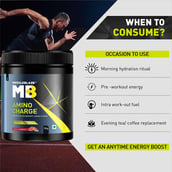 7 - MuscleBlaze Amino Charge, 0.55 lb 31 Servings Melon Twist