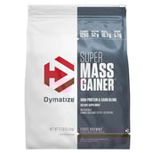 Dymatize Super Mass Gainer, 12 lb Fudge Brownie