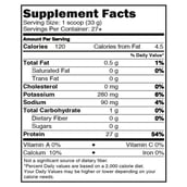 supplement - VX Nutrition Iso Pro 100% Hydrolyzed Whey Isolate,  2 lb  Vanilla 