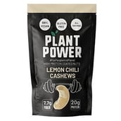 Plant Power High Protein Coated Nuts,  Lemon Chili Cashew  0.100 kg 