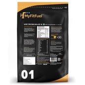 Back - MyFitFuel MFF Whey Protein 90 Isolate,  2.2 lb  Coffee Caramel Macchiato 