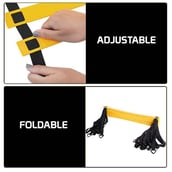 2 - Fitsy Speed Agility Ladder (AR2414),  Yellow and Black  5 Meter 