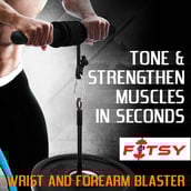 1 - Fitsy Wrist and Forearm Blaster (AR2200),  Black  One Size 