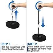 Fitsy Wrist and Forearm Blaster (AR2200),  Black  One Size 