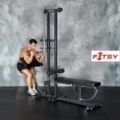 2 - Fitsy Curl Bar - 76cm,  Silver and Black 