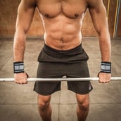 1 - Fitsy Wrist Wrap, Grey Free Size