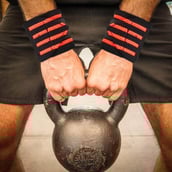 2 - Fitsy Wrist Wrap,  Orange  Free Size 