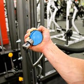 2 - Fitsy Round Thick Bar Grip,  Blue 