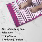 Fitsy Accupressure Mat,  Purple  66 x 41cm 