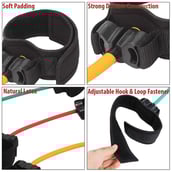 3 - Fitsy 8017 Leg Rst Band,  Red  30LB 