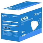 2 - SemcoCare+ KN95 Face Mask,  White (Pack of 10) 