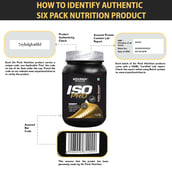 authentic - Six Pack Nutrition Iso Pro Whey Protein Isolate,  2.2 lb  Coffee Caramel 