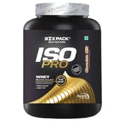 Six Pack Nutrition Iso Pro Whey Protein Isolate,  4.4 lb  Chocolate Milk 