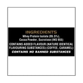 ingredients - Six Pack Nutrition Iso Pro Whey Protein Isolate,  4.4 lb  Coffee Caramel 