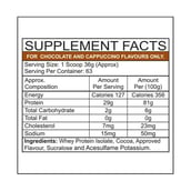 supplement - Maxn Isopro, 5 lb Cappuccino
