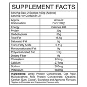 supplement - Maxn Mass Gainer,  6 lb  Strawberry 