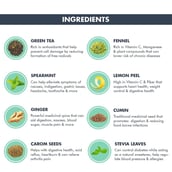 ingredients - Udyan Digestive Tea,  Natural  50 g