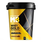3 - MuscleBlaze Whey Gold with Digezyme OP,  8.8 lb  Rich Milk Chocolate 