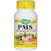 Nature's Way PMS with Vitamin B6 and 5-HTP, 100 capsules