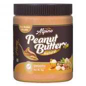 4 - Alpino Natural Honey Peanut Butter (Pack of 2),  1 kg  Smooth 