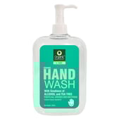 Front - Organic Harvest Hand Wash,  Alcohol & Tea Tree  250 ml  Fights All Viruses & Bacteria (Pack of 3) 
