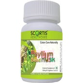 Scortis Psyllum Seed Husk, 60 veggie capsule(s)