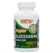 Deva Vegan Glucosamine MSM & CMO, 90 tablet(s)