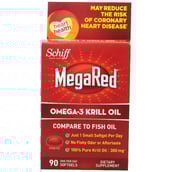 Schiff MegaRed Omega-3 Krill Oil (300mg), 90 softgels