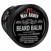 Side - Man Arden Beard Balm,  50 g  Soften & Moisturizes Beard with Beeswax & Shea Butter 