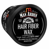 Side - Man Arden Hair Fiber Wax,  50 g  Strong Hold with Matte Finish 