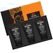 Box - Man Arden Face Care Gift Box for Men,  3 Piece(s)/Pack  7X After Shave Balm + Charcoal Face Scrub + Charcoal Face Mask 